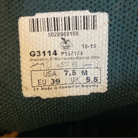 Women’s Georgia Leather Work Boots - Picture 2 of 7